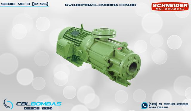 foto frontal da bomba schneider me-3 ip-55