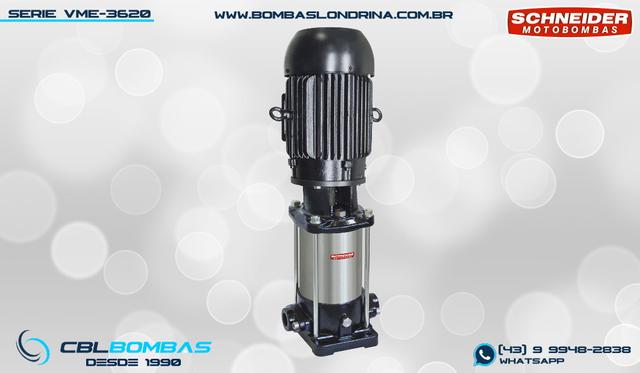 foto frontal da bomba vme-3620 schneider