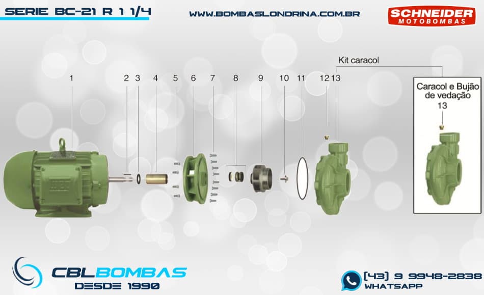 foto explosiva da bomba BC-21 R 1 1/4