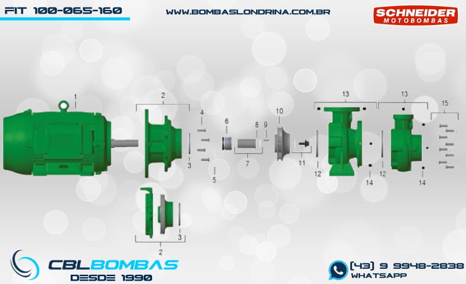 foto explosiva da bomba FIT 100-065-160