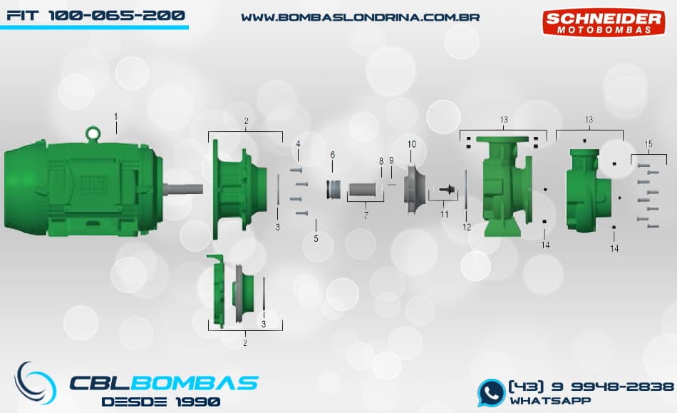foto explosiva da bomba FIT 100-065-200