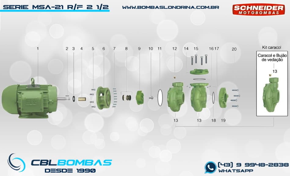 foto explosiva da bomba MSA-21 F 2 1/2