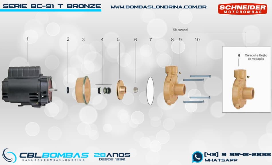foto explosiva da bomba BC-91 T BRONZE
