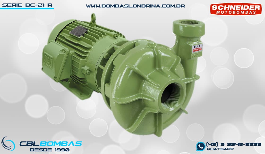 foto frontal da bomba BC-21 R 1 1/4