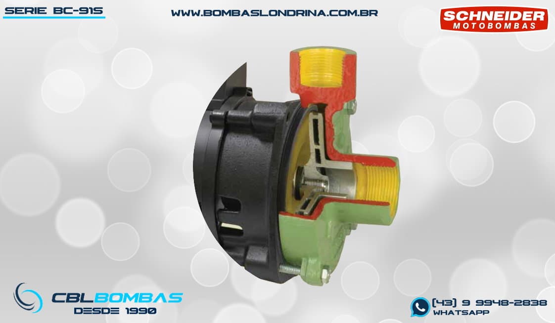 foto da interna da bomba BC-91-S