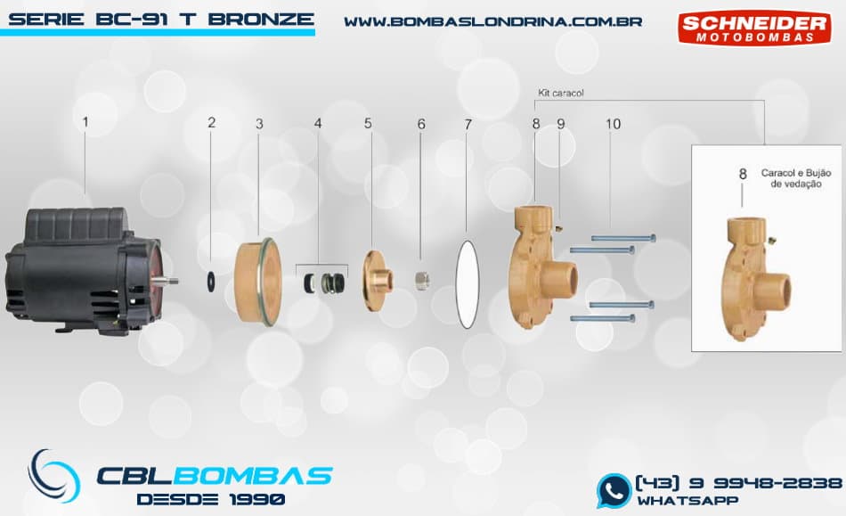 foto explosiva da bomba BC-91 T BRONZE