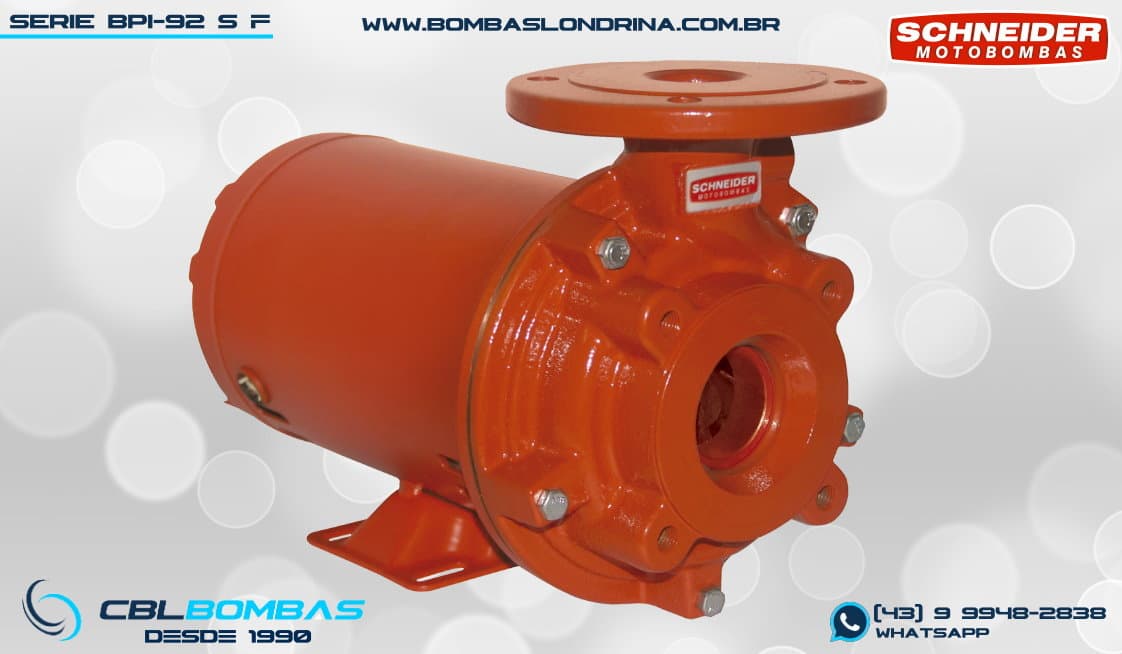 foto frontal da bomba BPI-92 S F 2 1/2