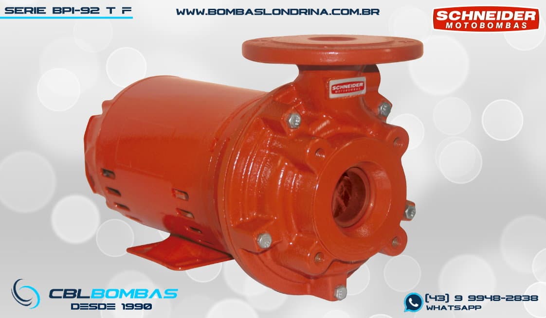 foto frontal da bomba BPI-92 T F 2 1/2