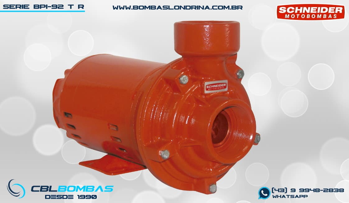 foto frontal da bomba BPI-92 T R 2 1/2