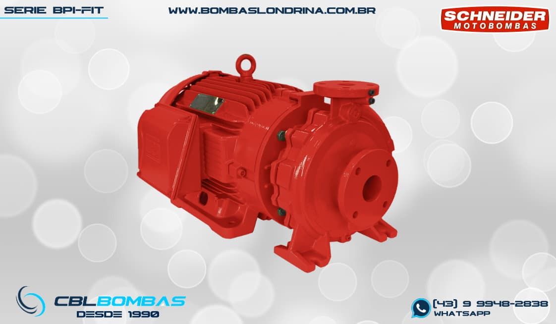 foto do monobloco da bomba BPI-FIT 125-080-250 4POLOS