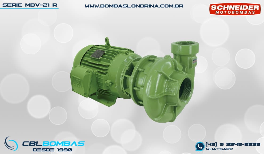 foto frontal da bomba MBV-21 R 2 1/2