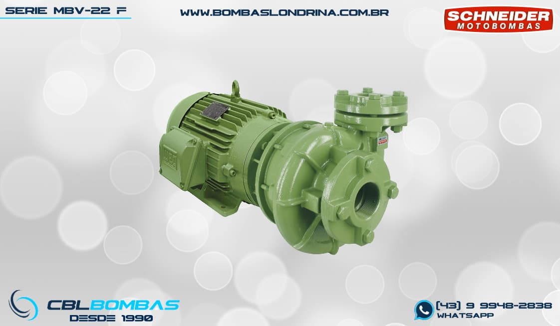 foto frontal da bomba MBV-22 F 2 A/B