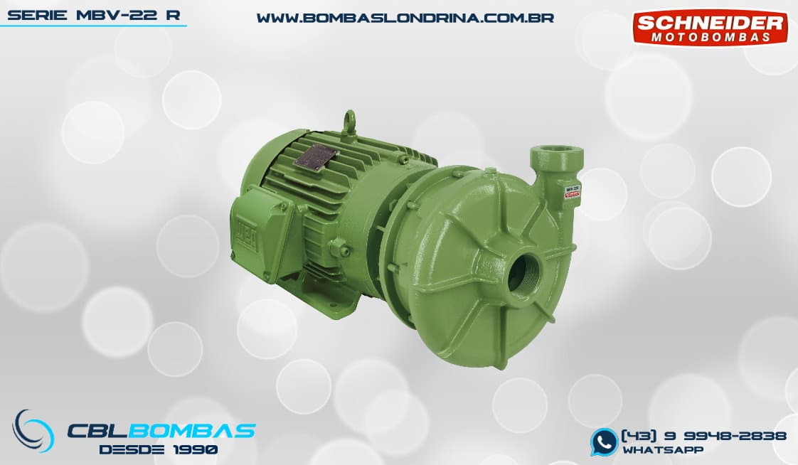 foto frontal da bomba MBV-22 R 2 A/B