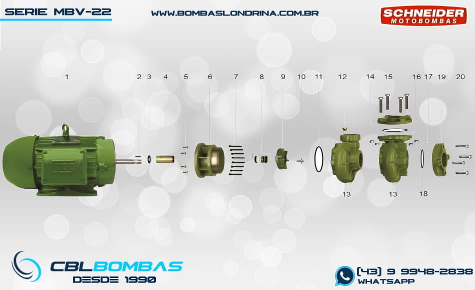 foto explosiva da bomba MBV-22 F 2 A/B