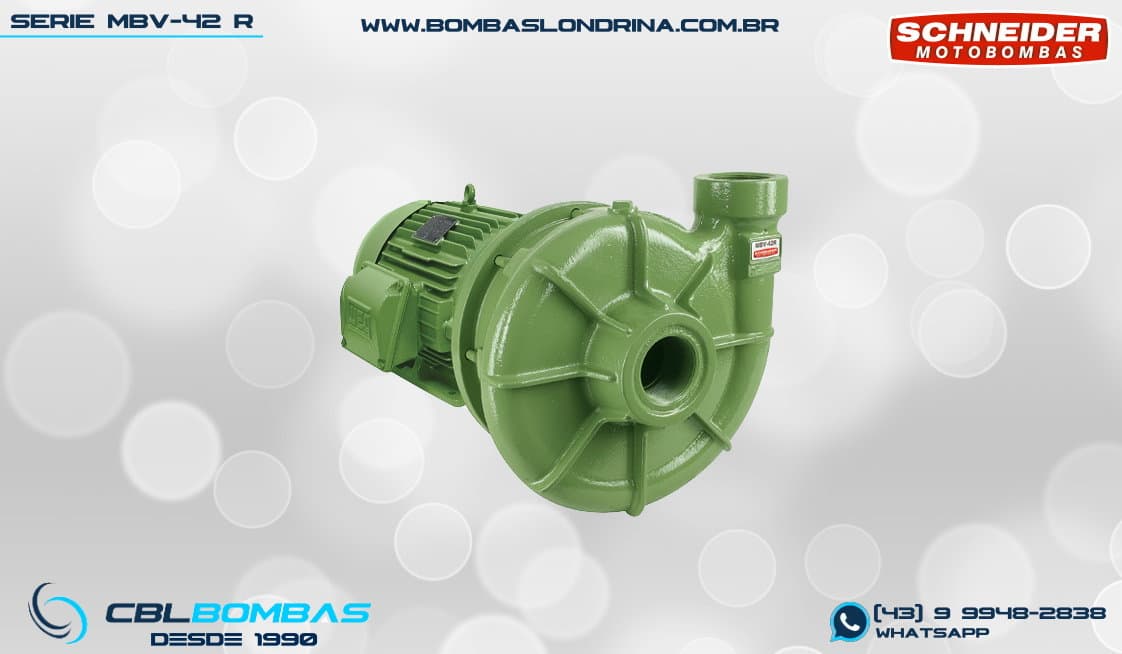 foto frontal da bomba MBV-42 R 2 1/2
