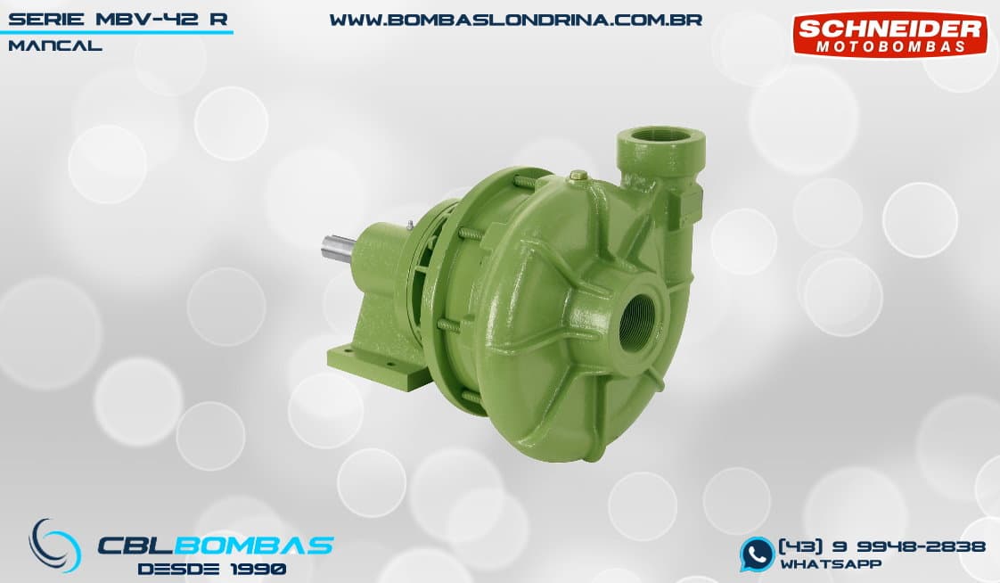 foto da peça mancal da bomba MBV-42 R 2