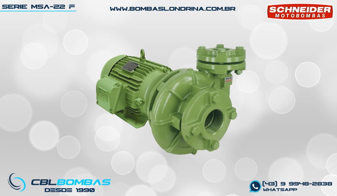 foto frontal da bomba MSA-22 F 2