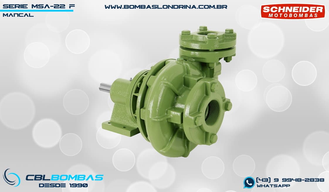 foto da peça mancal da bomba MSA-22 F 2