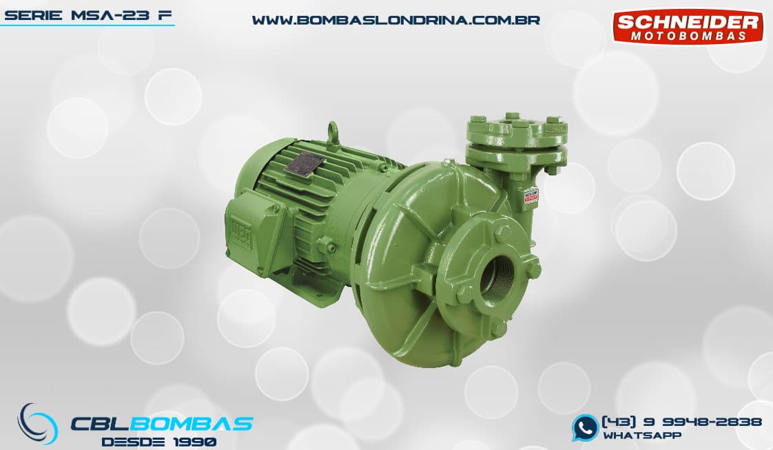 foto frontal da bomba MSA-23 F 2