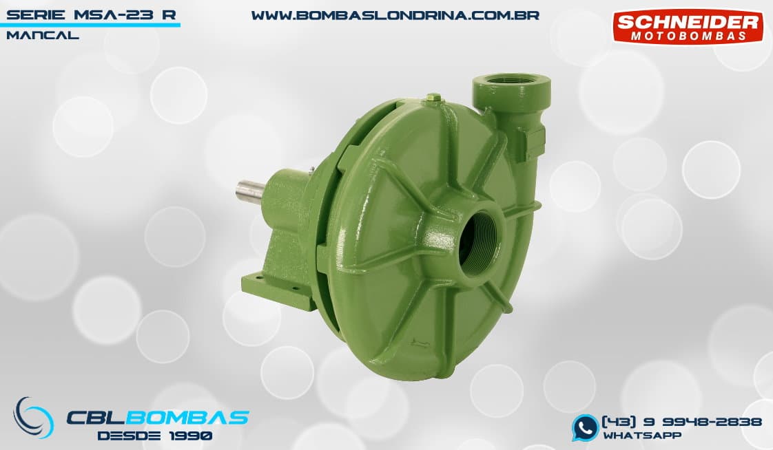 foto da peça mancal da bomba MSA-23 R 2