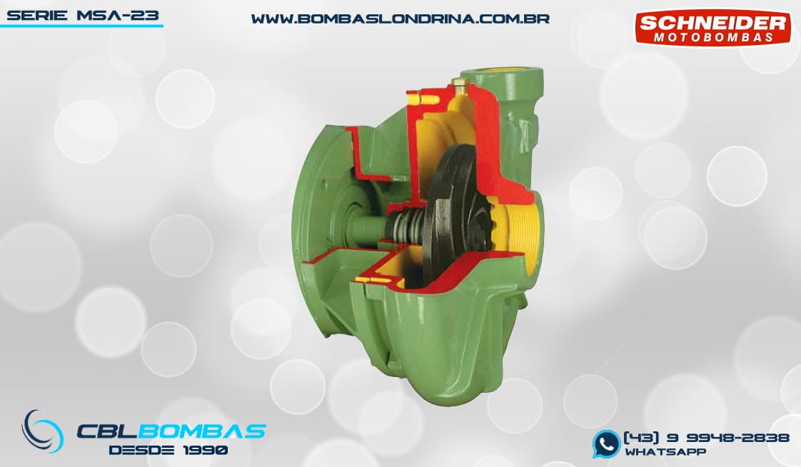 foto interna da bomba MSA-23 R 1 1/2